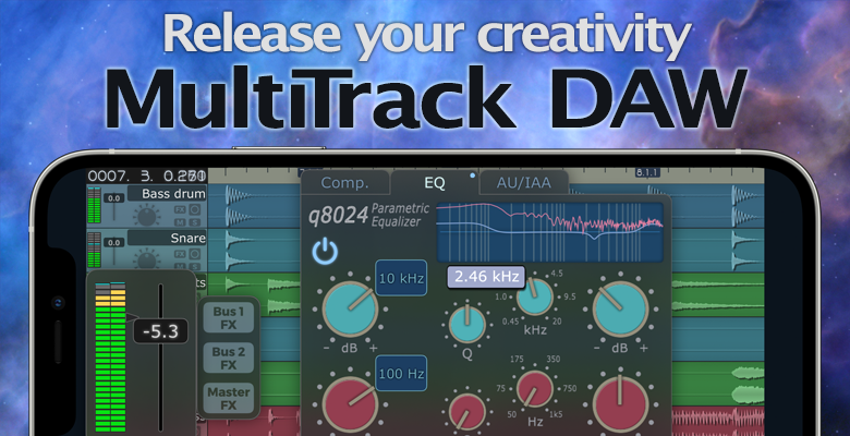 free your creativity with multitrack